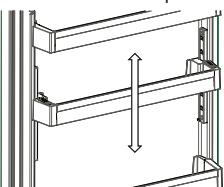 SHARP SJ-NBA21DMXTB - Estantería de puerta Adapti-Lift (En algunos modelos) - 2