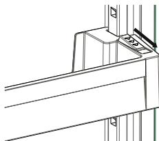 SHARP SJ-NBA21DMXTB - Adapti-Lift Dörhylde (Pá visse modeller) - 1