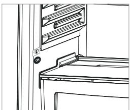 SHARP SJ-NBA21DMXTB - Opbevar maden i det koldeste omrade af koleskabet. - 2