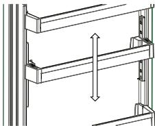 SHARP SJ-NBA21DMXTB - Prateleira de porta Adapti-Lift (Em?), - 2