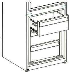 SHARP SJ-NBA21DMXTB - Fuktighetsregulator (I noen modeller) - 1