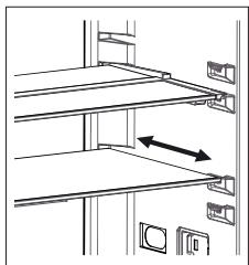 SHARP SJ-NBA21DMXTB - Dorhylen Adapi-Lift (I noen modeller) - 3