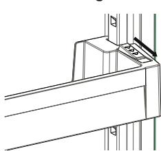 SHARP SJ-NBA21DMXTB - Balconnet régable AdaptiLift (Dans certains modèles) - 1