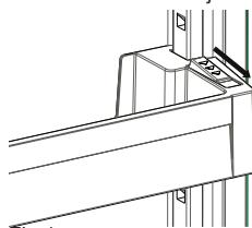 SHARP SJ-NBA21DMXTB - Estantería de puerta Adapti-Lift (En algunos modelos) - 1
