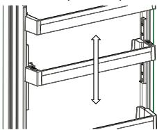 SHARP SJ-NBA21DMXTB - Adapti-Lift-Turablage (Bei einigen Modellen) - 2