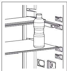 SHARP SJ-NBA21DMXTB - Prateleira-adapti (Em algoons modelos) - 2