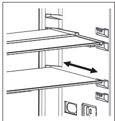 SHARP SJ-NBA21DMXTB - Adapti-Lift deurschap (In sommige modellen) - 3