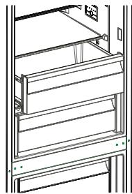SHARP SJ-NBA21DMXTB - Das Kälteregal entfern - 1