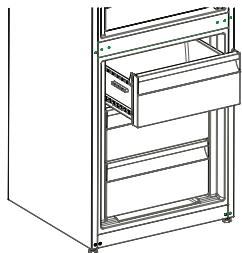 SHARP SJ-NBA21DMXTB - Curseur d'humidité (Dans certains modèles) - 1