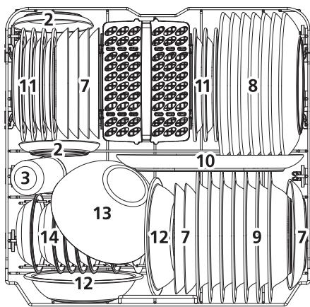 VALBERG 14S40 B WAD929C - Panier inférieur : - 1