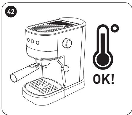 VALBERG PUMPCOFFEE M1 - Make hot water / Préparation d'eau chaude / Heet water make / Preparar agua caliente - 9