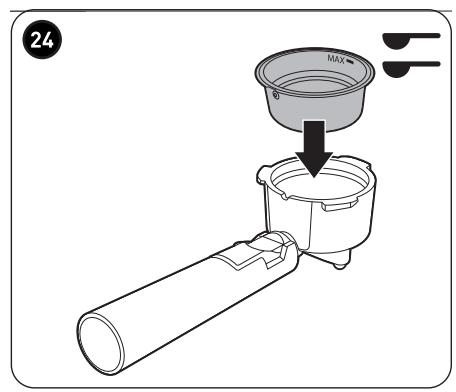 VALBERG PUMPCOFFEE M1 - Make coffee / Préparation du café / Koffie zetten / Hacer café - 1