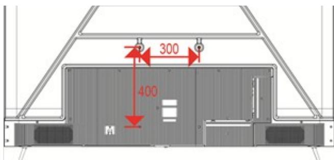 EDENWOOD ED75EA00UHD-GM - Instructions de fixation murale - 1