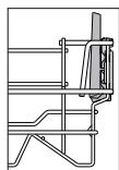 HOTPOINT H4FD641A 14S41DB - OPVOUWBARE KLEPPEN MET VERSTELBARE STAND - 1