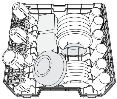 HOTPOINT H4FD641A 14S41DB - BOVENSTE REK - 1