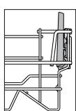 HOTPOINT H4FD641A 14S41DB - VOLETS Pliables avec positions ajustables - 1