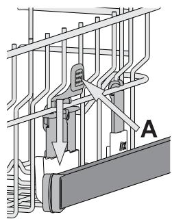 HOTPOINT H4FD641A 14S41DB - AJUSTE DE LA ALTURA DE LA BANDEJA SUPERIOR - 1