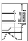 HOTPOINT H4FD641A 14S41DB - SUJECCIONES PLEGABLES CON POSICION AJUSTABLE - 1