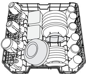 HOTPOINT H4FD641A 14S41DB - UPPER RACK - 1