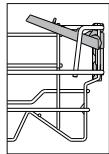 HOTPOINT H4FD641A 14S41DB - FOLDABLE FLAPS WITH ADJUSTABLE POSITION - 2
