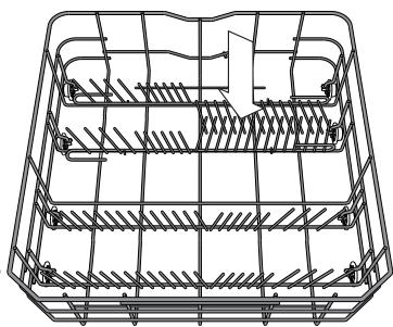 HOTPOINT H4FD641A 14S41DB - ONDERSTE REK - 2