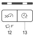 HOTPOINT H4FD641A 14S41DB - Panneau de commande - 4