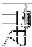 HOTPOINT H4FD641A 14S41DB - FOLDABLE FLAPS WITH ADJUSTABLE POSITION - 1