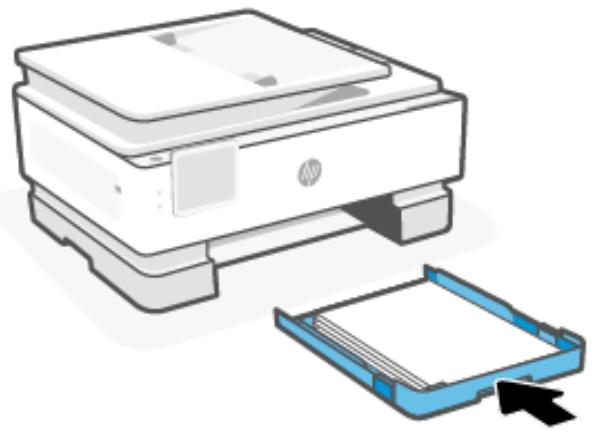 HP OJ PRO 8124e - Élimination d'un bourrage papier du bac d'entrée - 4