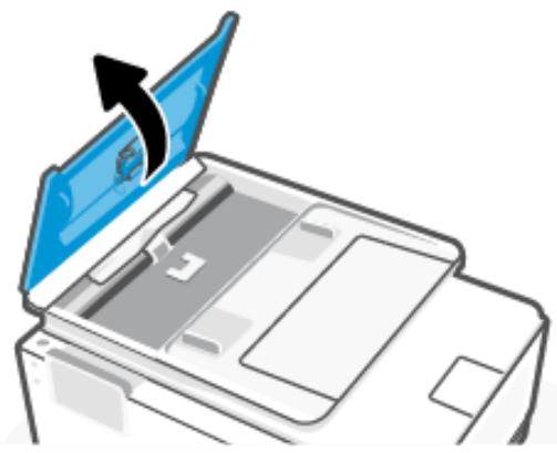 HP OJ PRO 8124e - Élimination d'un bourrage papier dans le chargeur de documents - 1