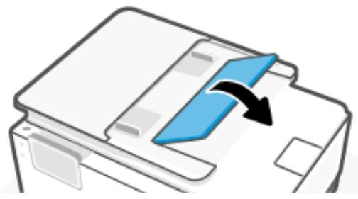 HP OJ PRO 8124e - Élimination d'un bourrage papier dans le chargeur de documents - 3