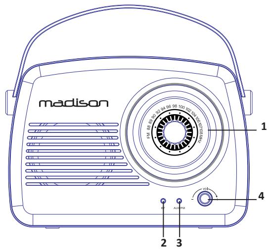 MADISON FREESOUND VR30 - PANEL FRONTAL - 1
