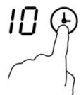 VALBERG IH 3 TB 342C - De timer instellen - 2