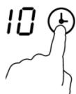 VALBERG IH 3 TB 342C - De timer instellen - 7