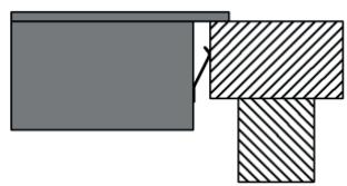 VALBERG IH 3 TB 342C - - Fix hob to cabinet - 2
