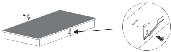 VALBERG IH 3 TB 342C - - Fix clips to hob - 1