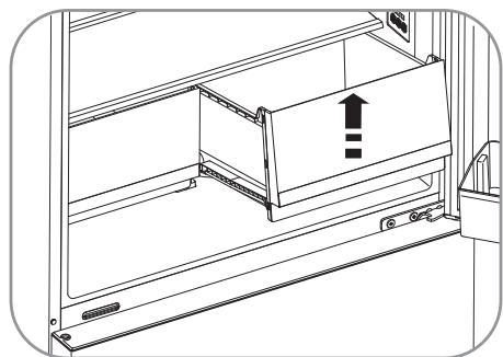 VALBERG CNF 503 E X180C - Bac à légumes du compartmenté Réfrigérateur - 2