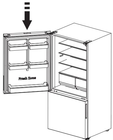 VALBERG CNF 503 E X180C - B Utilisation de l'appareil - 3