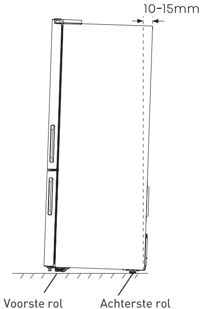 VALBERG CNF 503 E X180C - Het apparaat waterpas zetten - 1