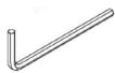 VALBERG CNF 503 E X180C - Additional parts (in the plastic bag) - 1