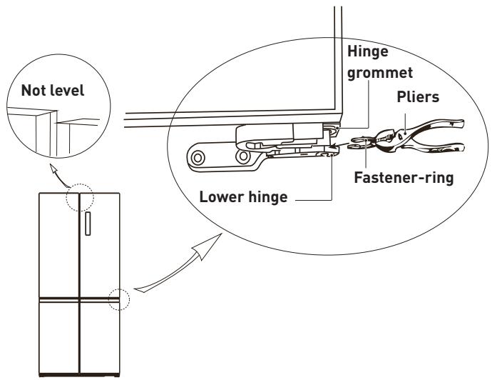 VALBERG 4D 474 E B625C - Levelling door - 2