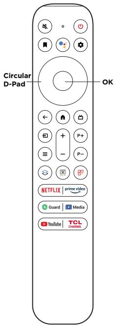 TCL 43C644 - Télécommande exclusive - 1