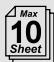 HAMA Home X10CD - Waarschuwing - Gevaar voor letsel - 10