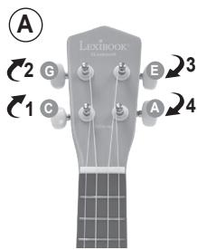 LEXIBOOK Stitch - So stimmst du seine Ukulele - 1