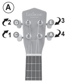LEXIBOOK Stitch - como afinar tu ukelele - 1