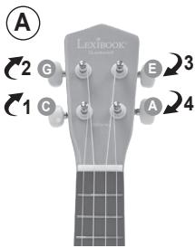 LEXIBOOK Stitch - Tuning your ukulele - 1