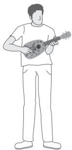 LEXIBOOK Stitch - Como segurar o cavaquinho - 2