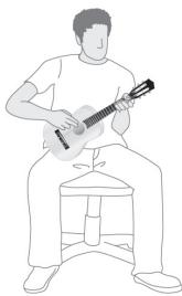 LEXIBOOK Stitch - Come tenere la chitarra - 1