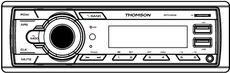 THOMSON RDT510 DAB - RDT510DAB - 1