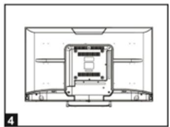 EDENWOOD ED43EA09UHD-GM - Installatie van de basis - 4