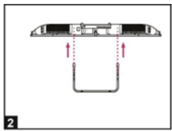 EDENWOOD ED43EA09UHD-GM - Installation de la base - 2